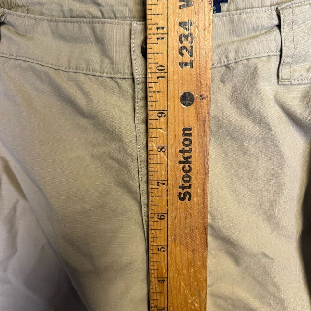 5.11 Tactical Series Men's 38W Stone Gray Cargo Shorts Outdoors Multi Pocket - Picture 4 of 6